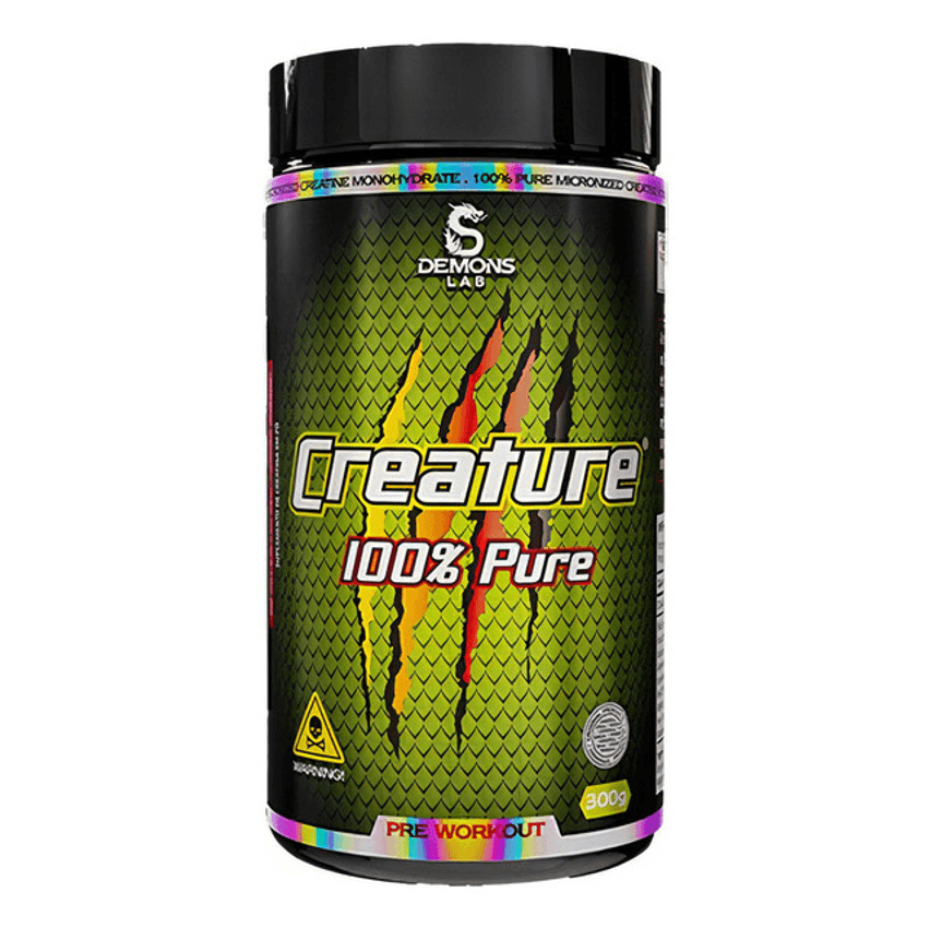 Creatina Creature 100% Pure (300g) Demons Lab Sabor Sem Sabor