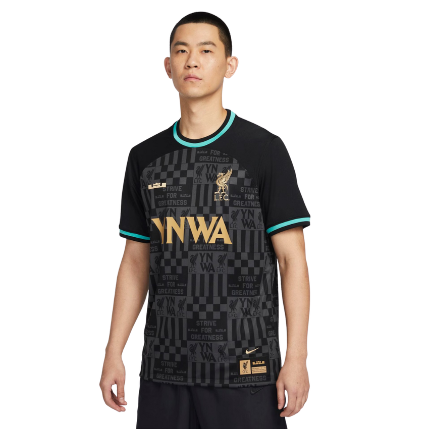 Camisa Nike Liverpool X Lebron James I 2024/25 Torcedor Pro Masculina