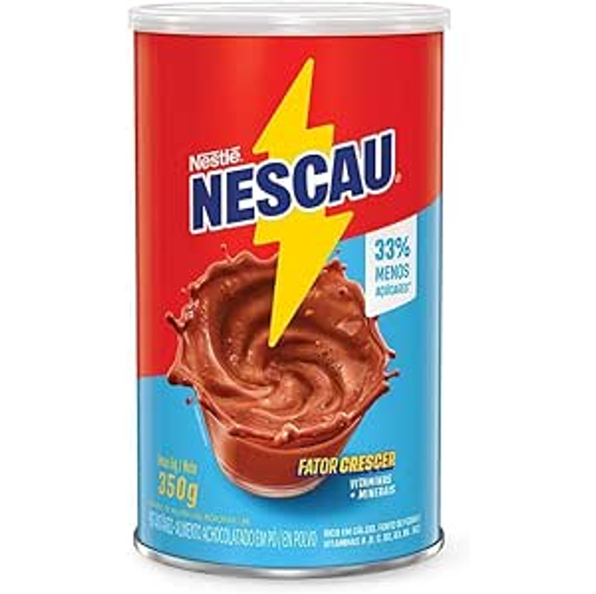 Achocolatado Em Pó Nescau Cilíndrico 350g