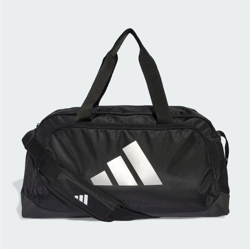 Mala De Treino Feminina Defender Capacidade De 31,2 L adidas Cor Black / Silver Metallic Desenho Do Tecido Liso