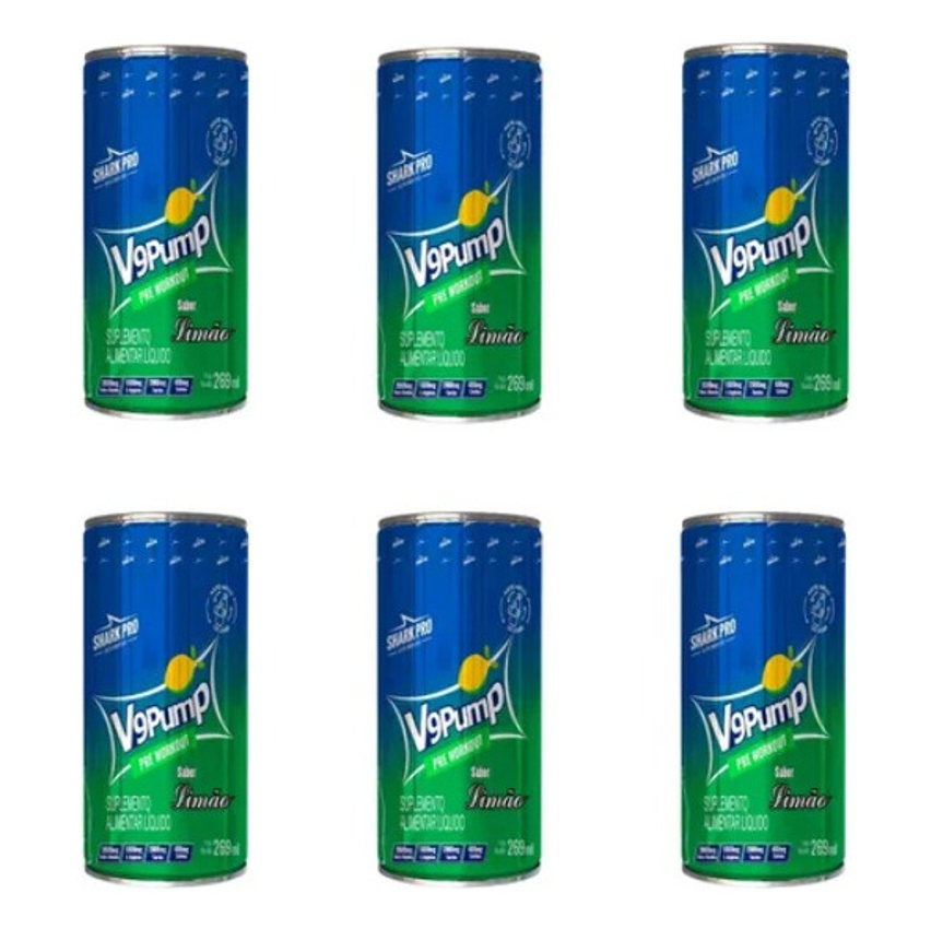Display V9 Pump Drink 269ml C/ 6un - Shark Pro
