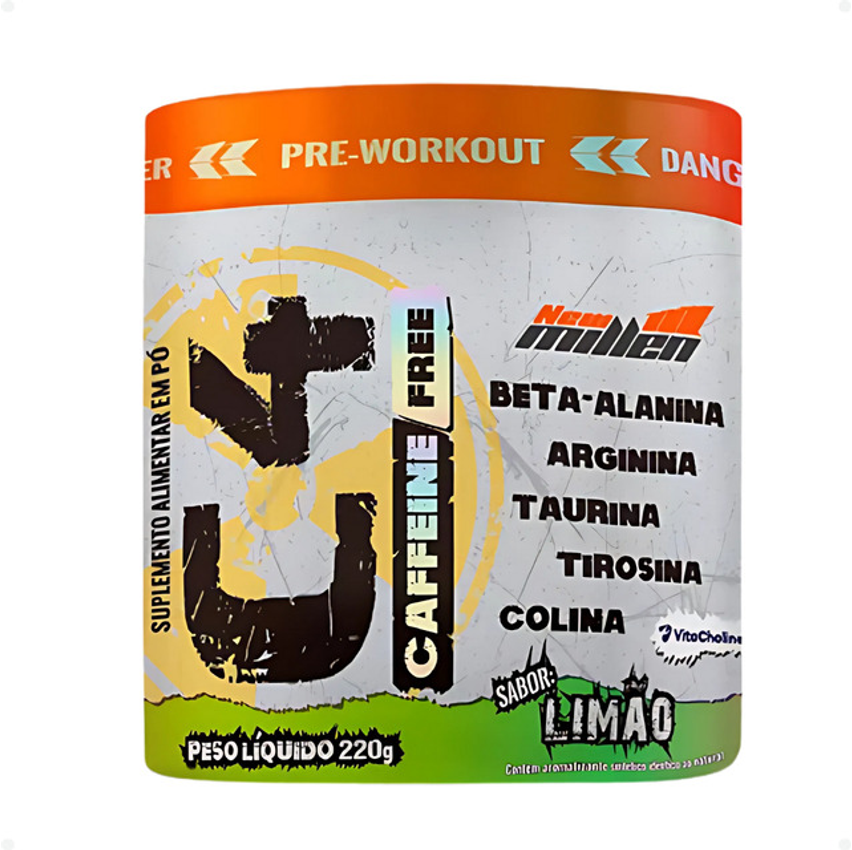 Pré-treino C4 Zero Estimulantes 220g New Millen Foco Energia
