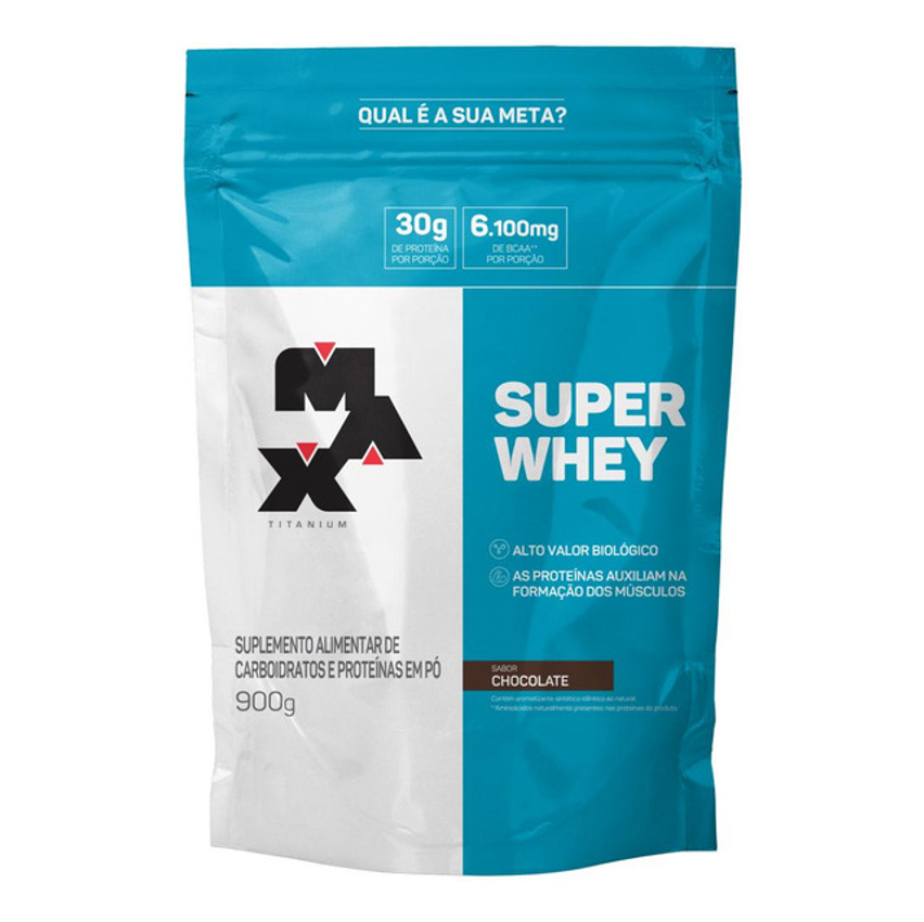 Super Whey Protein 900 Gramas Sabor Chocolate