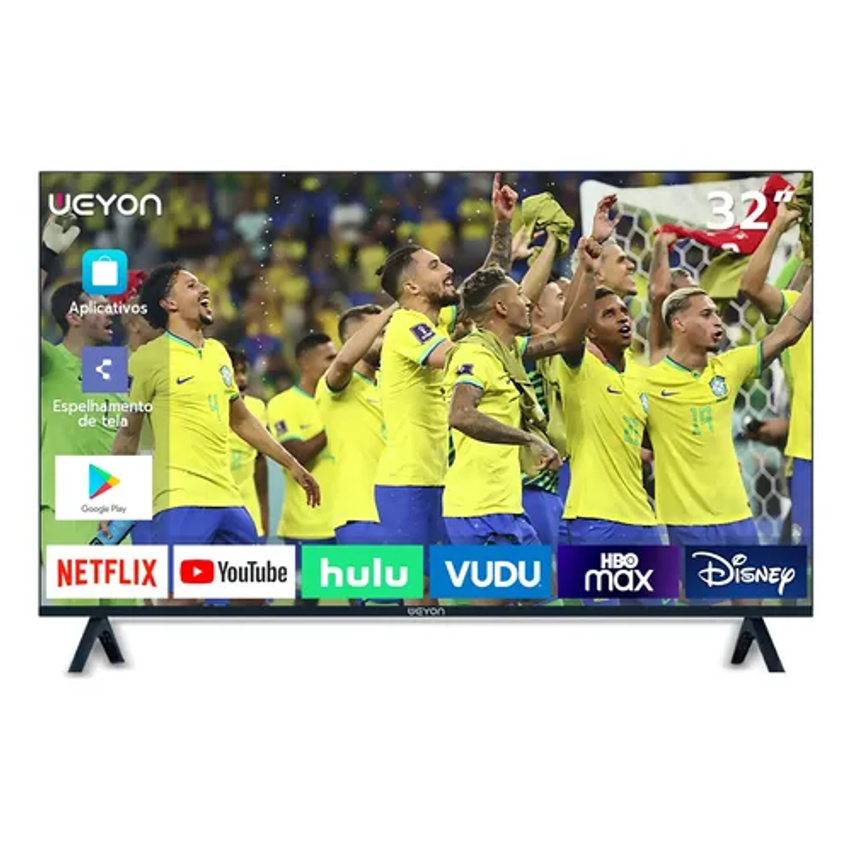 Smart Tv 32'' Led  Hd Weyon Tv Wifi 32wdsnbx 100/240v