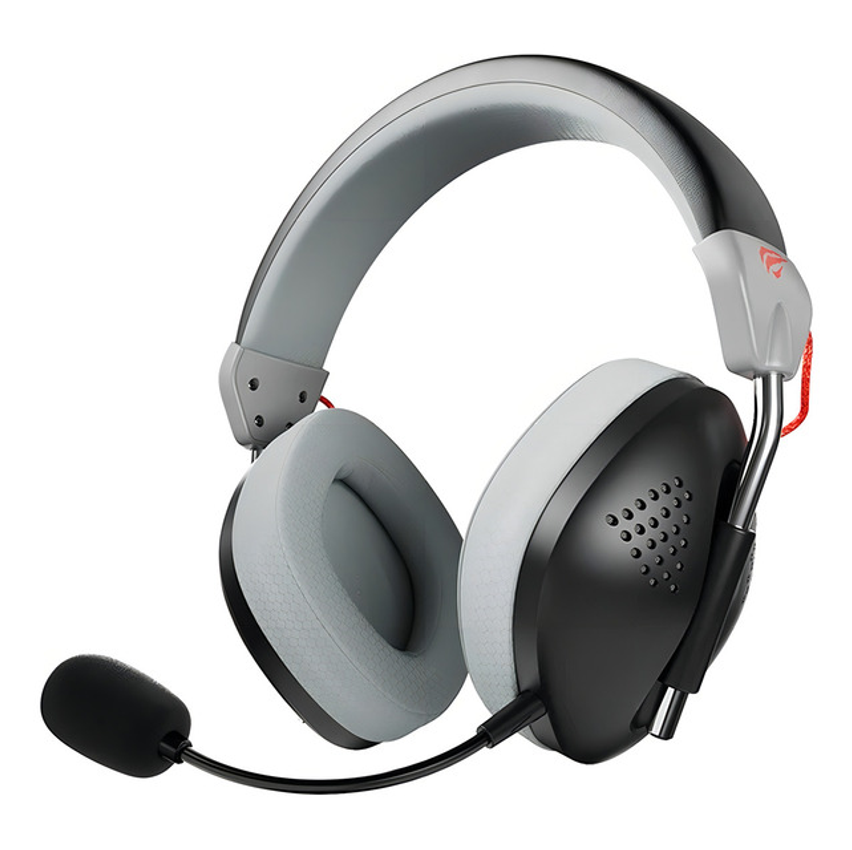 Headset Gamer Havit Gamenote Fuxi H4 Bt 2.4hz Type-c Preto/cinza