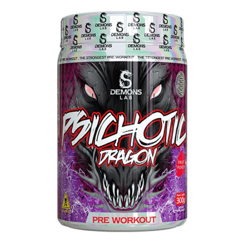 Suplemento Em Pó Demons Lab  Psichotic Dragon Creatina Psich