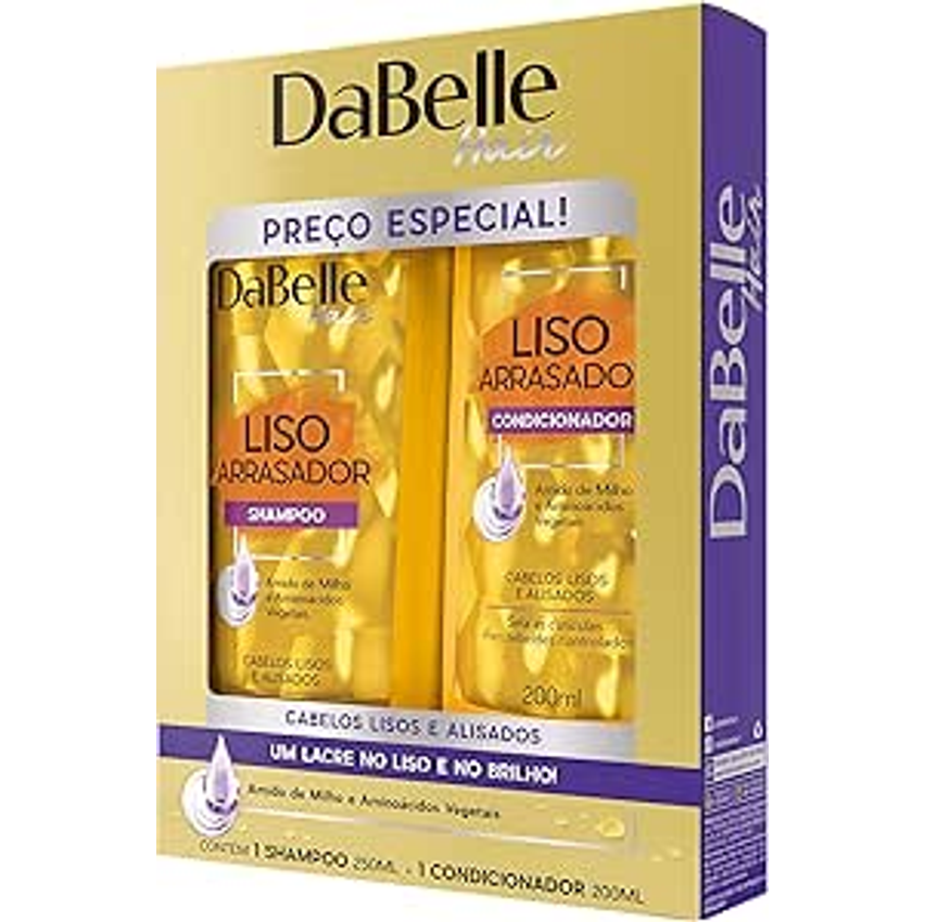 Dabelle Kit Sh+Cond Liso Arrasador, Dabellle