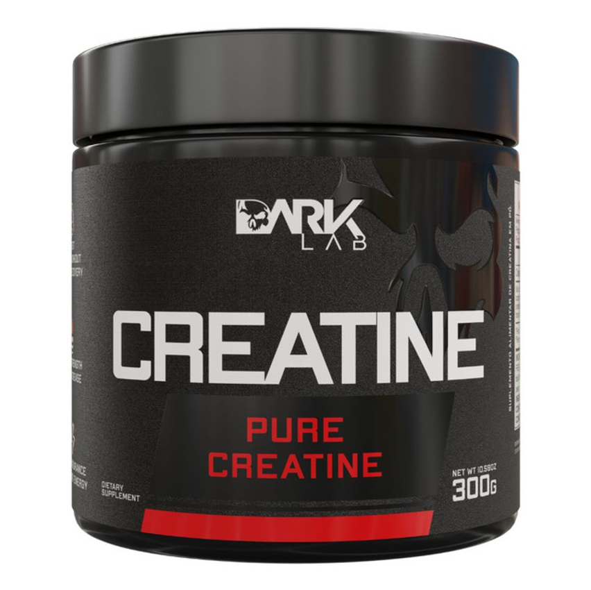 Creatina Monohidratada Em Pote 3000mg 100% Pura Dark Lab