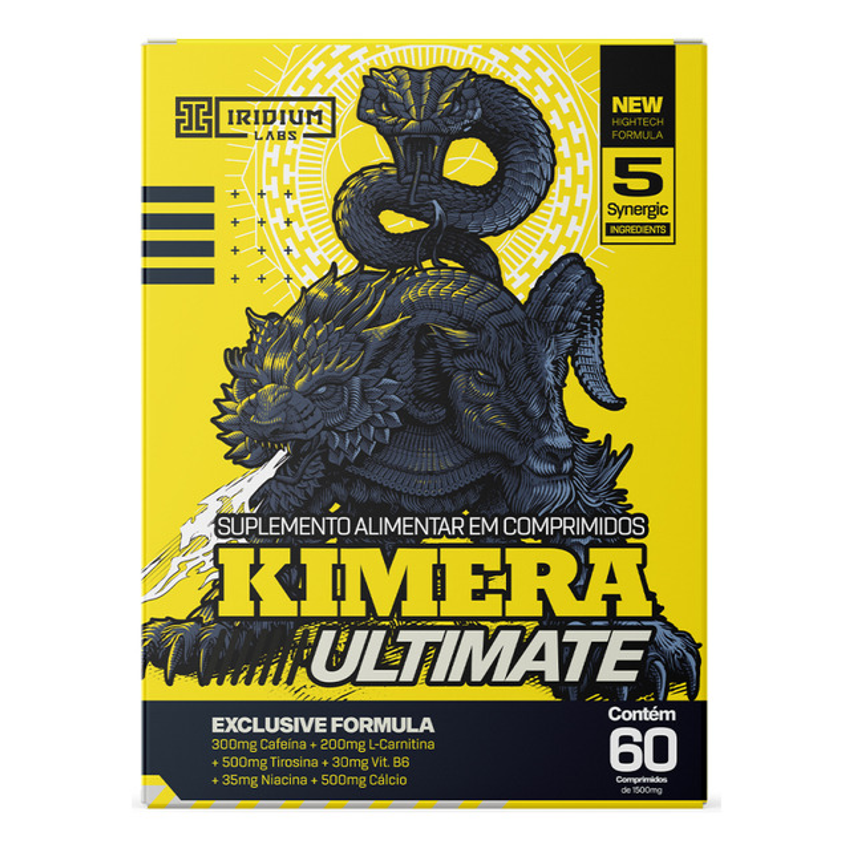 Kimera Ultimate 60 Comps Iridium Labs Thermo Tecnológico Sin Sabor