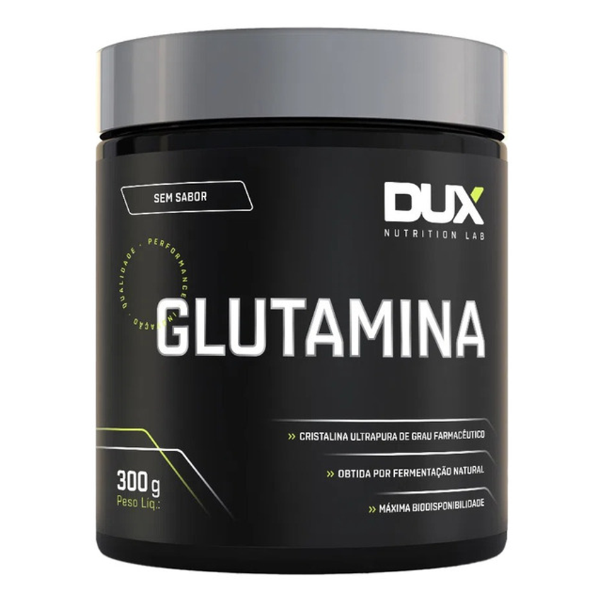 100% Pura Glutamina Dux Nutrition / Pote Com 300g