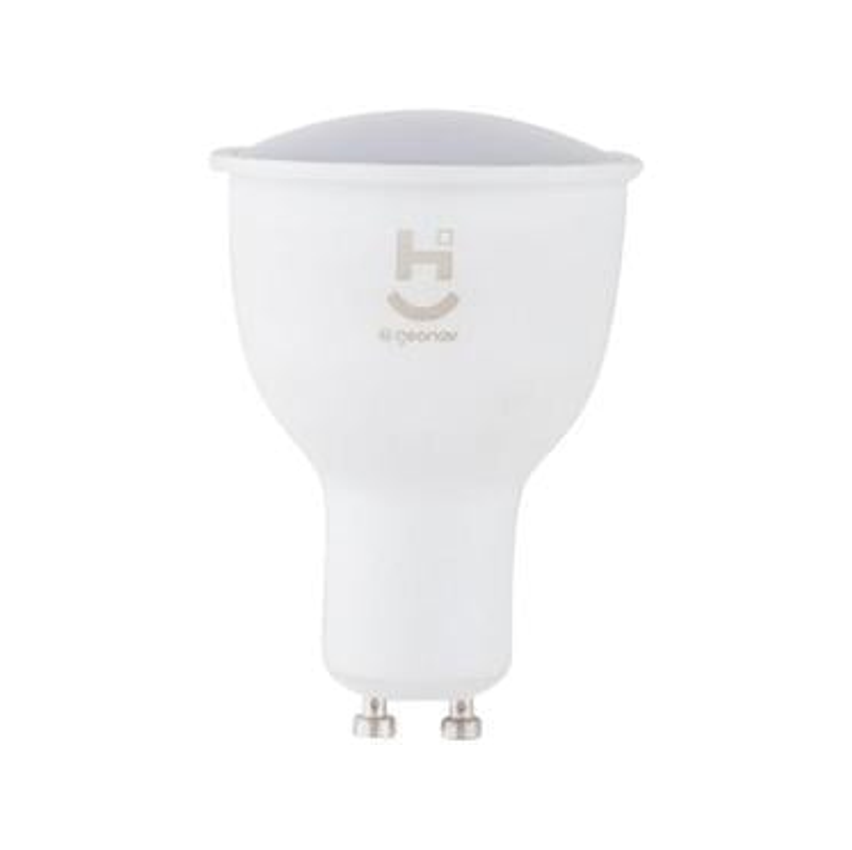 Lâmpada Smart Dicróica Geonav GU10 Branca Dimerizável 5W 2700K Hi HIG10QF