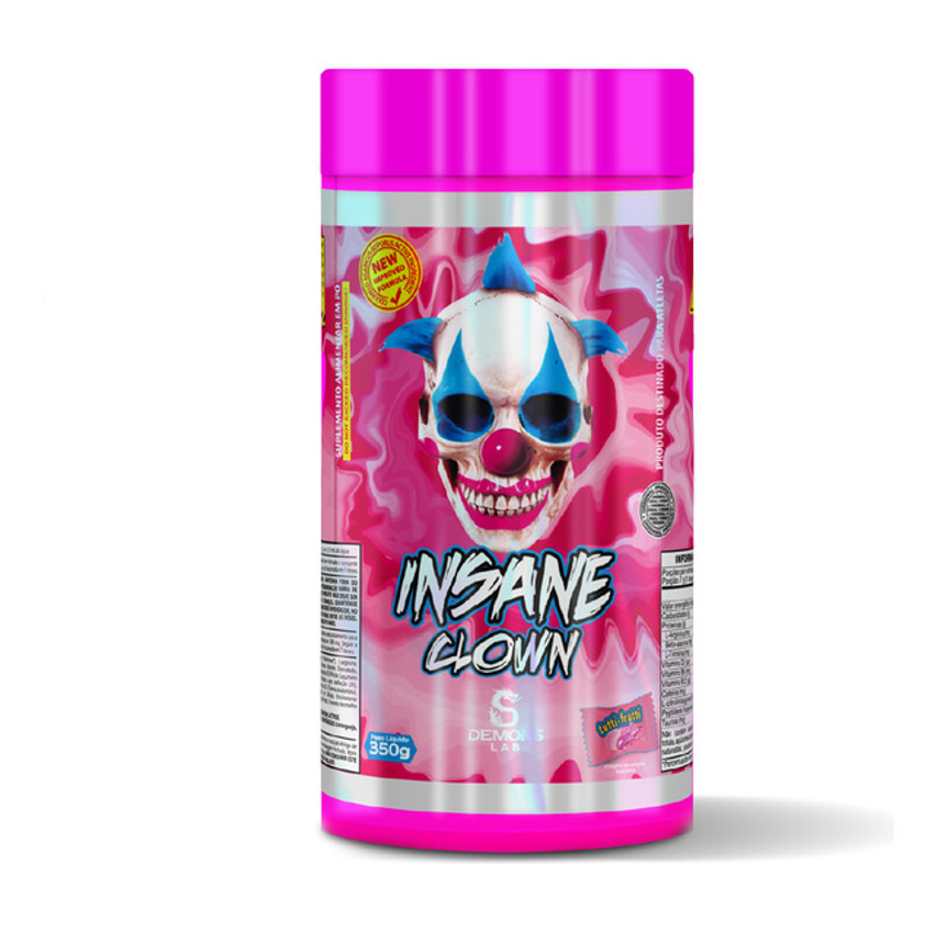 Suplemento Em Pó Insane Clown 350g Demons Lab Tutti Frutii