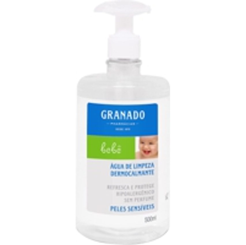 Agua de Limpeza Bebe Pele Sensíveis, Granado, 500 ml