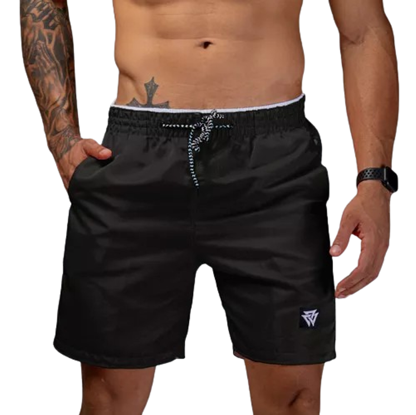 Kit 4 Short Praia Masculino Bermuda Tactel Academia Corrida