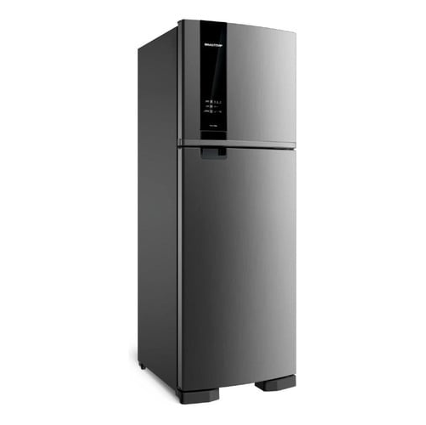 Geladeira Frost Free Duplex 375 L Brm45jk Inox Brastemp 220V