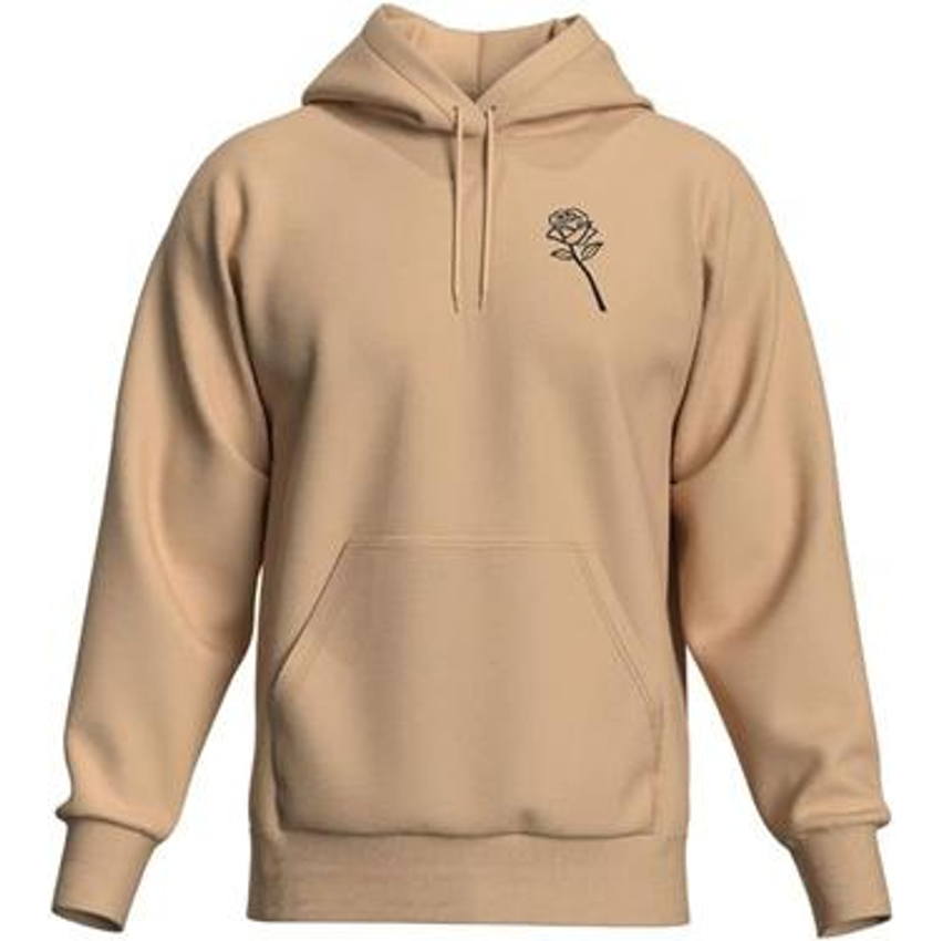 Blusa De Frio Casaco De Moletom Modelo Canguru Com Capuz Ajustável