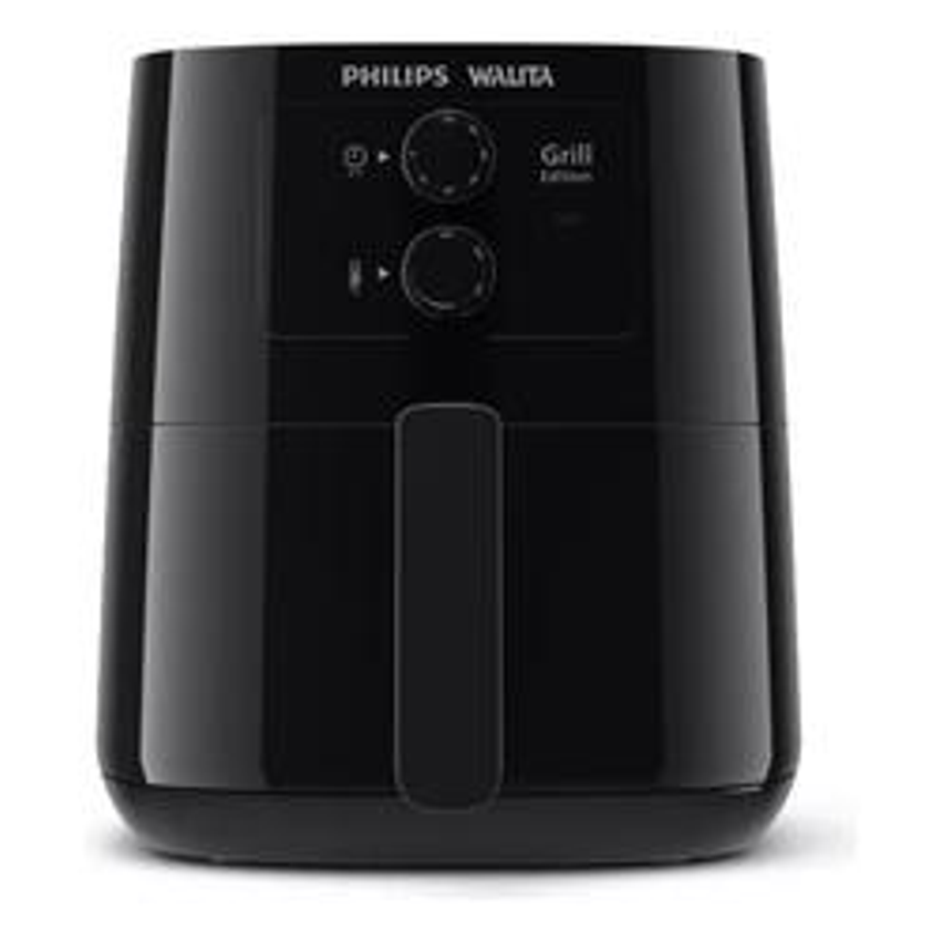 Fritadeira Elétrica Airfryer Philips Walita Hd9202 Grill Edition Sem Óleo 1400w Preta