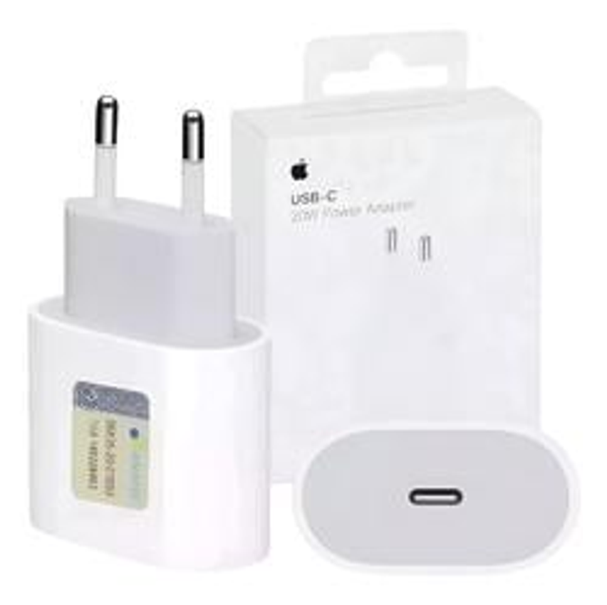 Carregador Fonte Apple iPad iPhone Turbo Original Usb-c 20w
