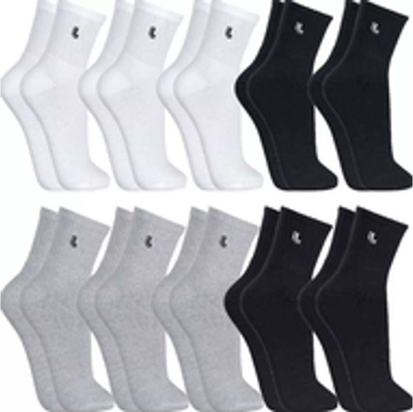 Kit 10 Pares Meia Lupo Cano Médio Masculina Atacado Original