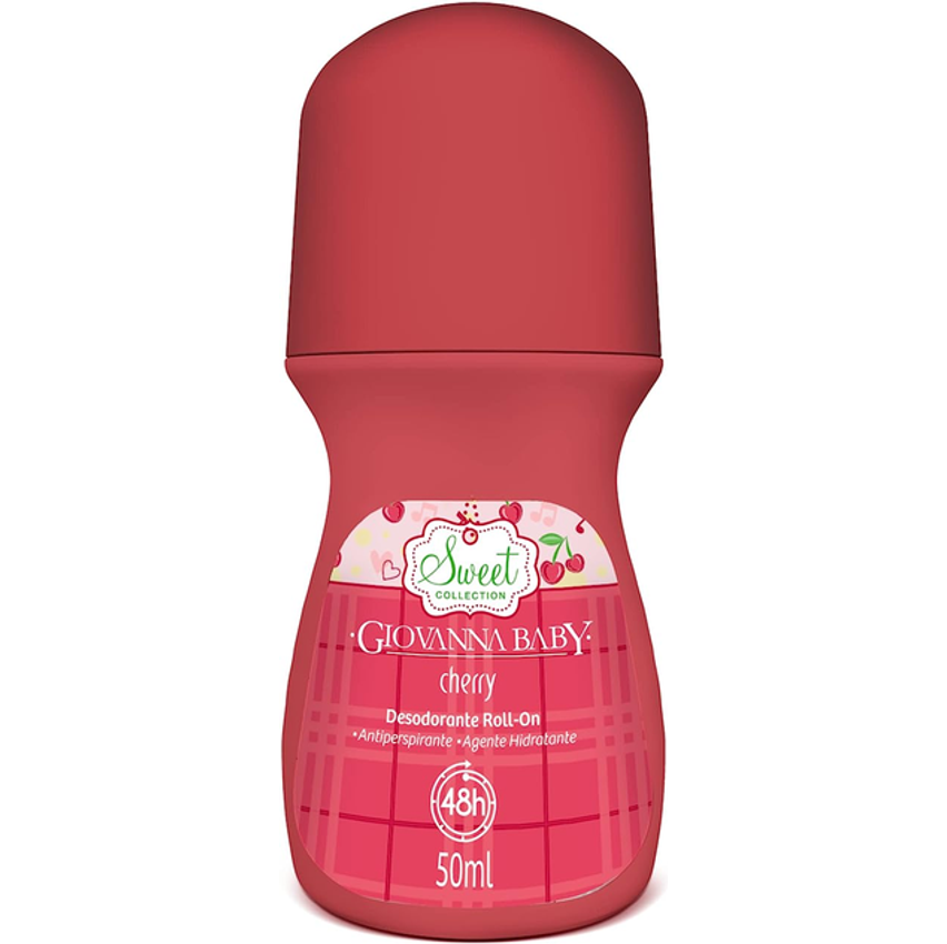 Desodorante Roll-On 50 Ml Cherry, Giovanna Baby
