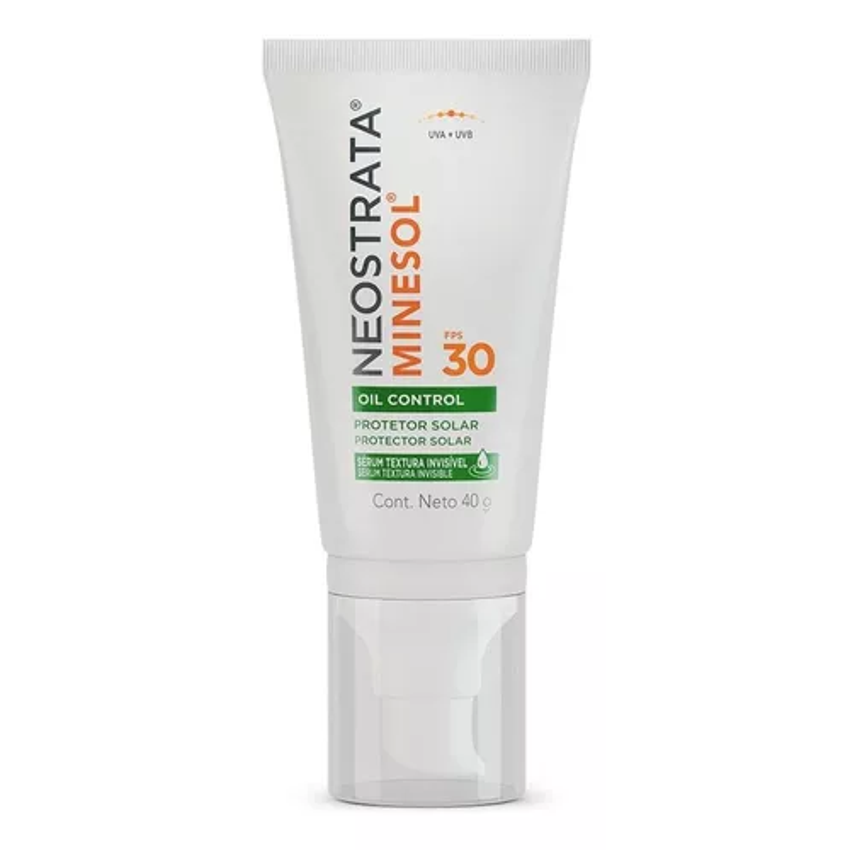 Protetor Solar Facial Neostrata Minesol Oil Control Sérum FPS30 40g