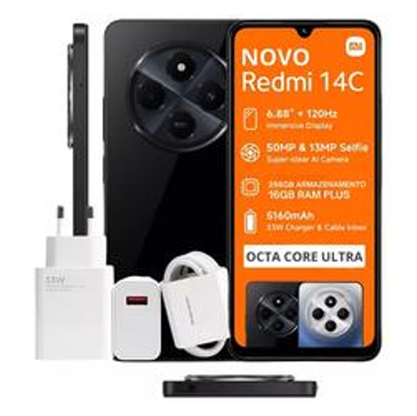 Smartphone Xiaomi Redmi 14c 256gb/16gb Dual Sim - Global