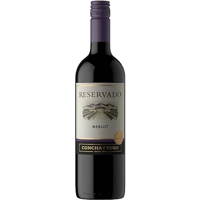 Vinho Chileno Tinto Concha Y Toro Reservado Merlot 750ml