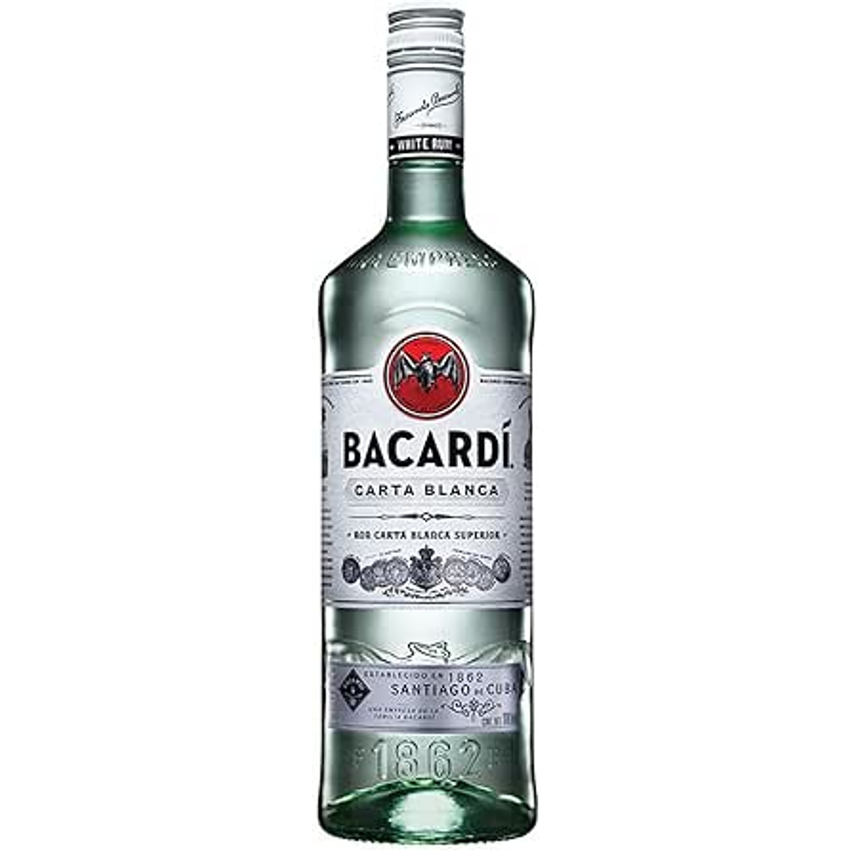 Rum Bacardi Carta Blanca 980ml