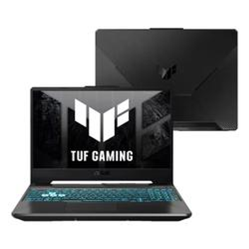 Notebook Asus Tuf Gaming A15 Fa506nfr Rtx2050 Amd Ryzen 7 7435hs 8gb Ram 512gb Ssd Linux Keepos Tela 15,6 144hz Nível Ips Fhd Graphite Black - Hn069