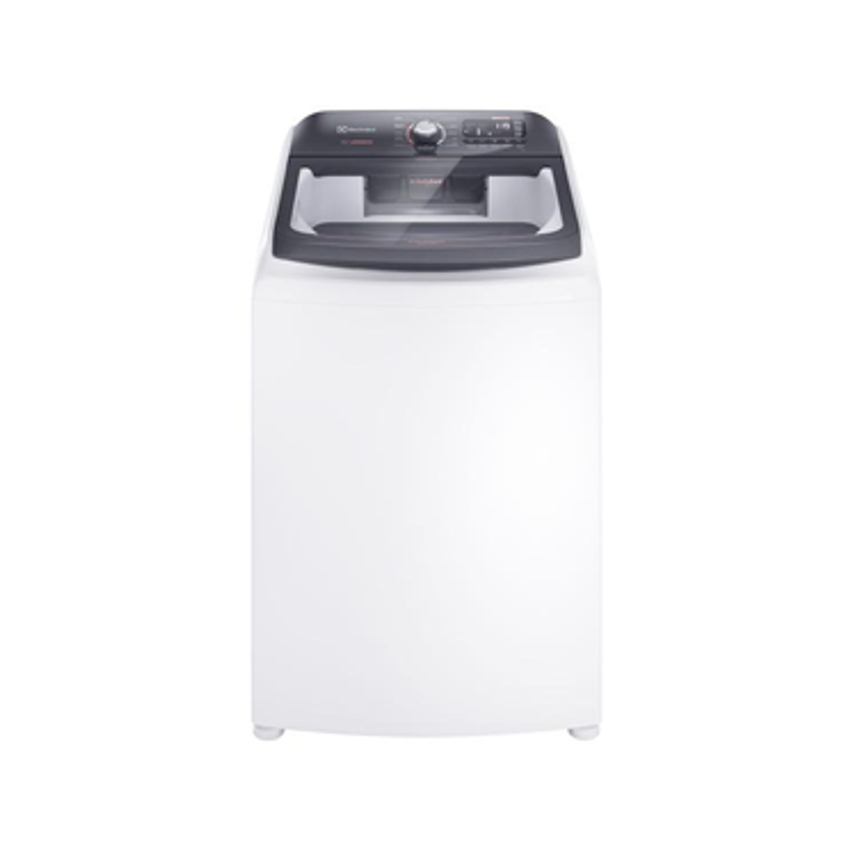 Lavadora de Roupas Electrolux 15kg Cesto Inox 11 Programas de Lavagem Branco Premium Care LEC15
