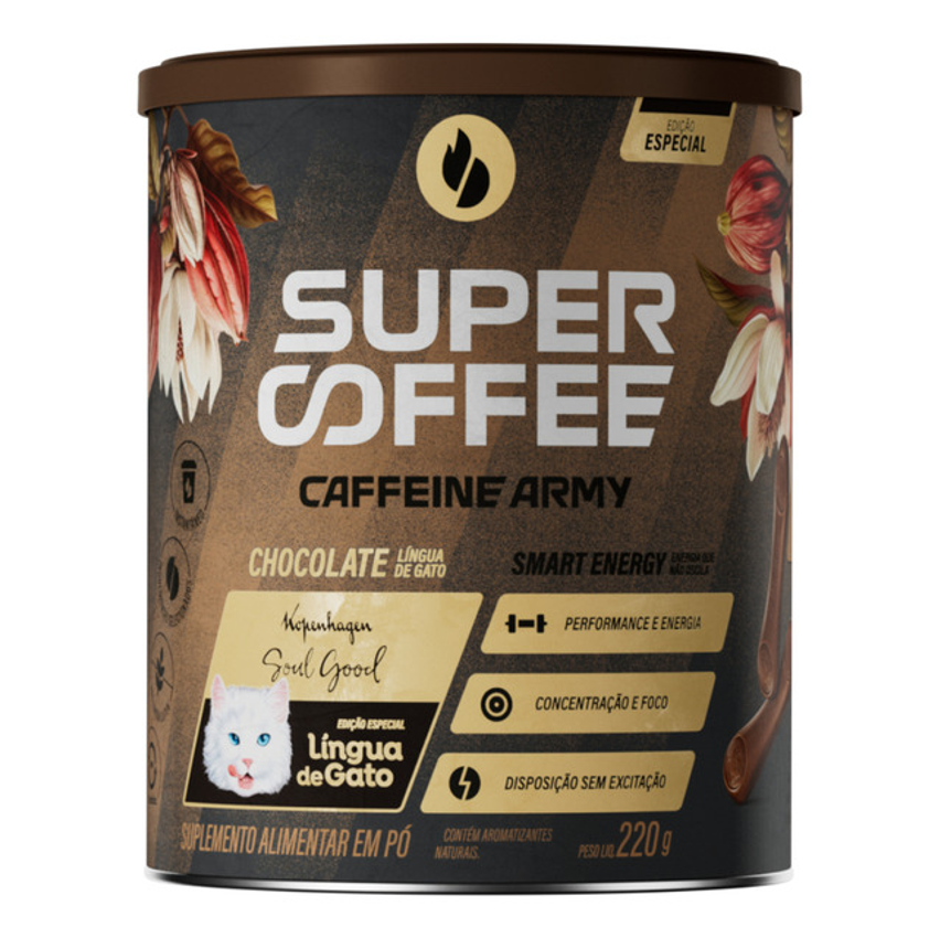 Super Coffee 3.0 Caffeine Army Coq10 Picolinato De Cromo