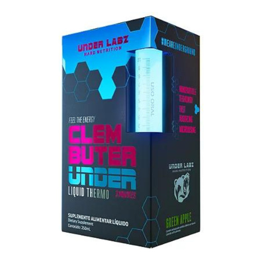 Clembuterunder 250ml Termogênico Under Labz Absorção Rápida