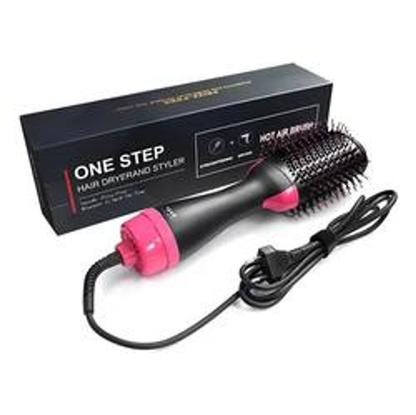 Escova Secadora Profissional Seca Alisa E Modela Cabelo