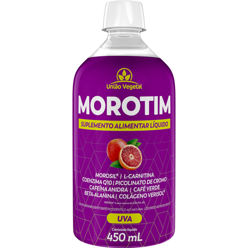 Morotim Termogênico Líquido | Morosil, Veriosol, Coq10,cromo Sabor Uva