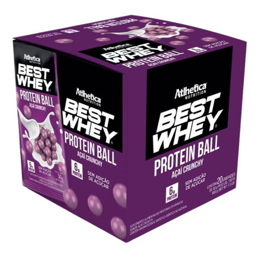 Protein Ball Açaí Best Whey Atlhetica Nutrition