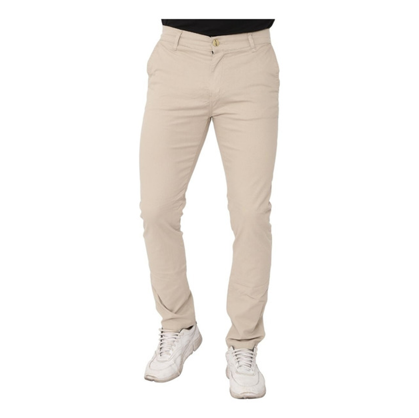 Calça De Sarja Masculina Bolso Faca/embutido C/ Lycra