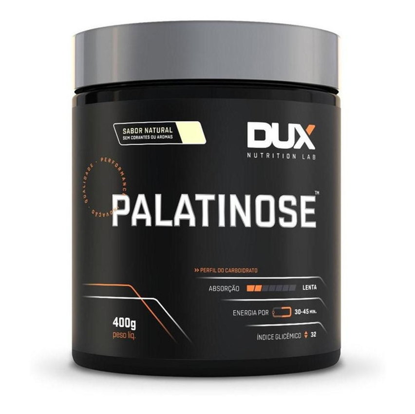 Palatinose Pote 400g Dux Nutrition Sem Sabor