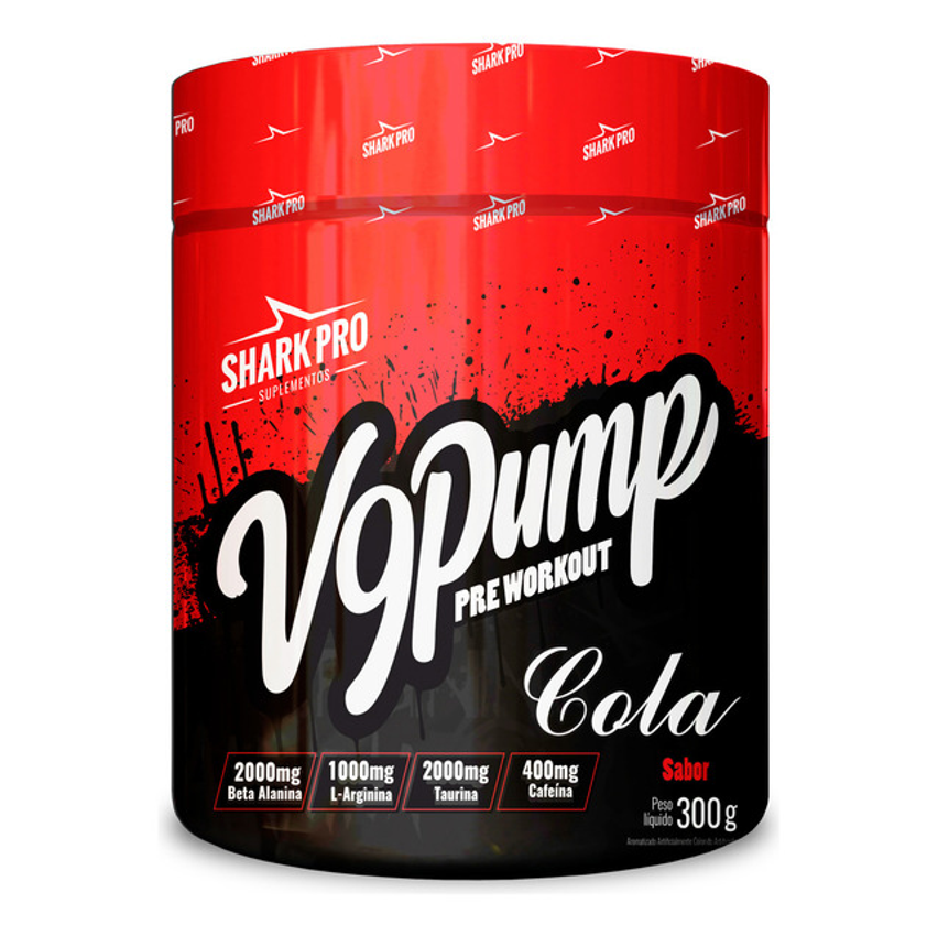 V9-pump Pre Workout - 300g Cola - Shark Pro