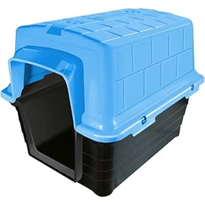 Furacão Pet Casinha Plástica N.1.0 Azul Para Cães