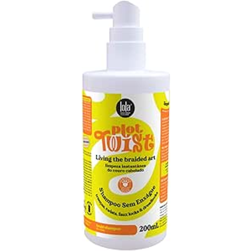 Plot Twist Shampoo sem Enxágue 200ml, Lola Cosmetics
