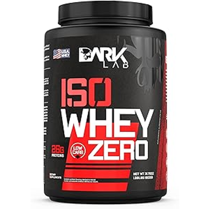 Whey Isolado Iso Whey Zero 900G Natural Dark Lab (900G, Chocolate)