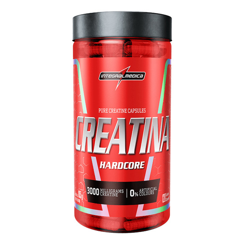 Creatina 100% Pura 120 Cápsulas - Integralmédica