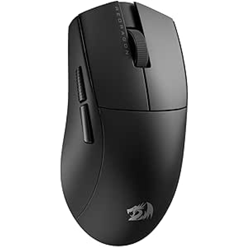 Mouse Gamer Redragon K1ng 1K Preto PAW3327 Cabo USB Tipo-C Removível 12400 DPI M724