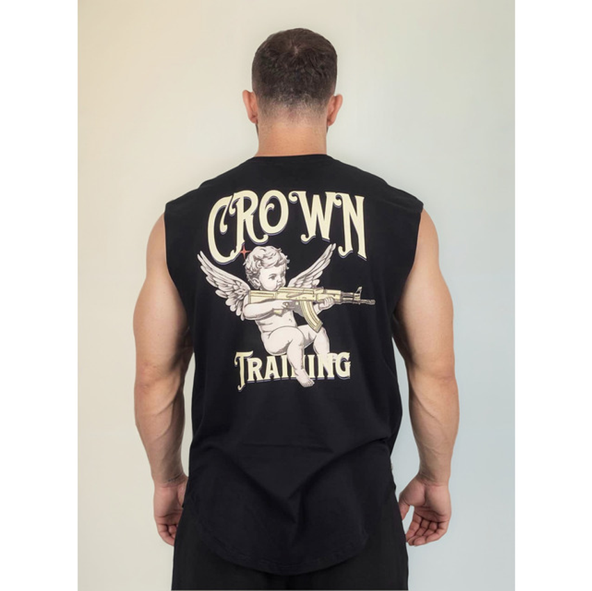 Regata Crown Japonesa Bullet Wings Preta Gym