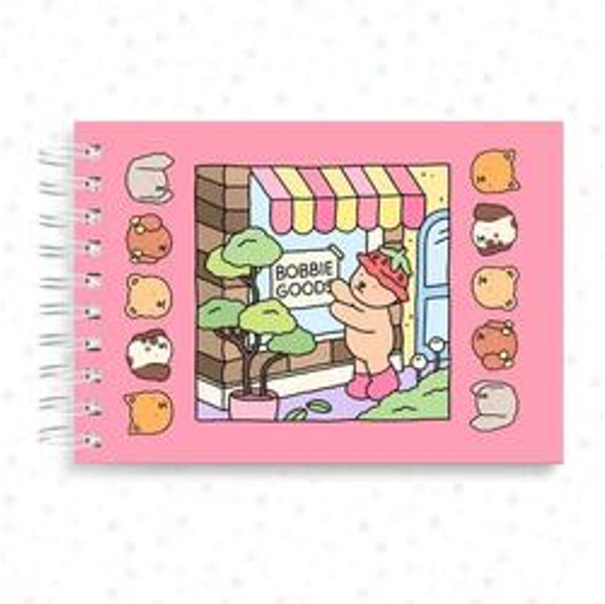 Livro De Colorir Capa Dura Bobbie Goods A5