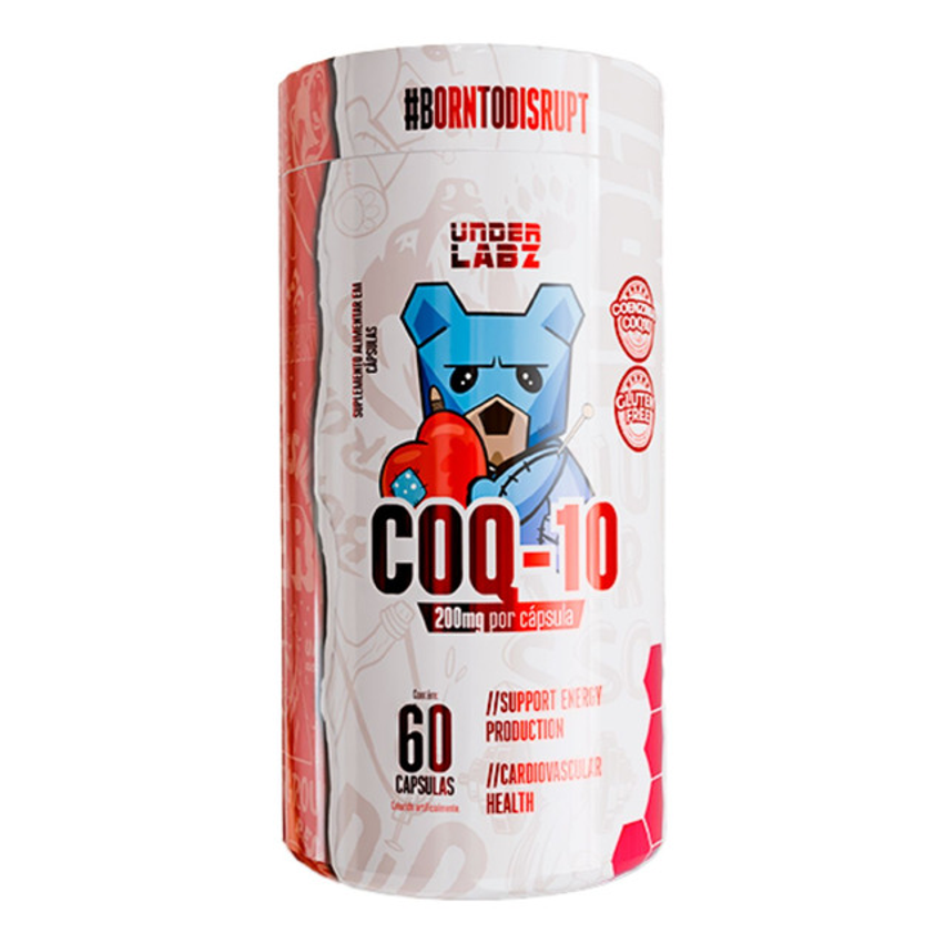 Coenzima Q10 Coq10 Ultra Concentrada 200mg Under Labz