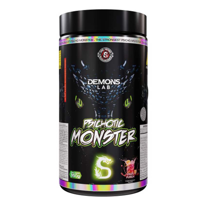 Pré Treino Psichotic Monster 350g - Demons Lab Lançamento!