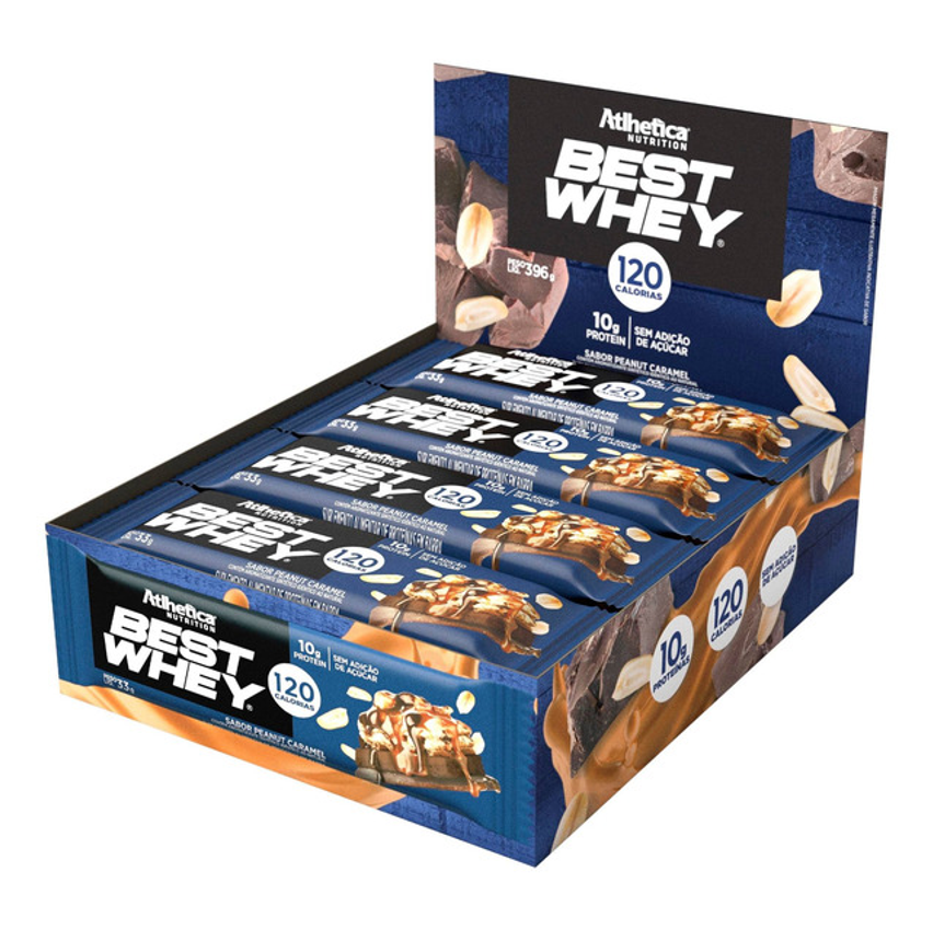 Mega Promoção - Best Whey Bar Todos Sabores C/ 12 Atlhetica