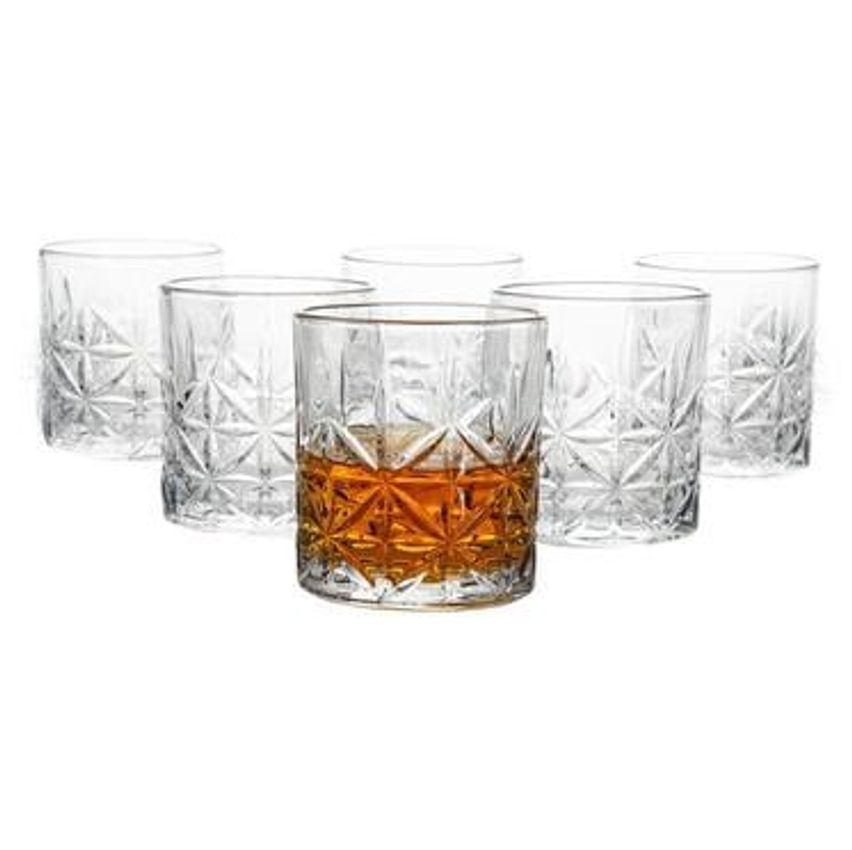 Jogo de Copos de Vidro 330ml 6 Peças Haus - Pavillion