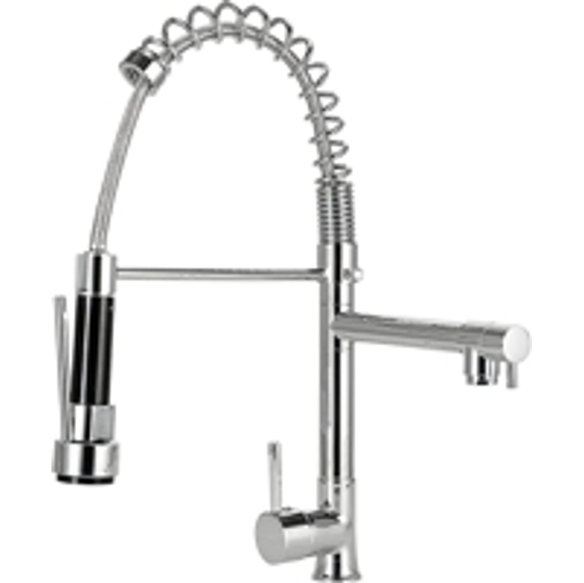 Torneira Para Cozinha Gourmet Misturador Monocomando Munim Pingoo.casa Prata